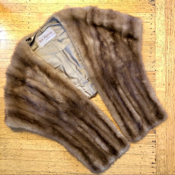 VINTAGE HOLT RENFREW MINK STOLE - Picture 3 of 6